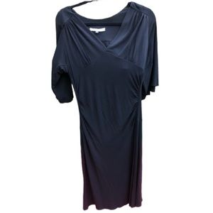 Diane Von  Furstenberg DVF vintage size 12 Classic Black LBD year round